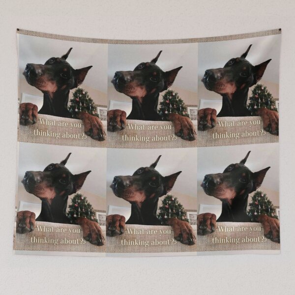Item preview, Curious Doberman designed and sold by alexandrutarcan.