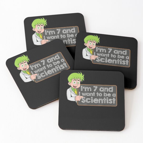 Item preview, Science I'm 7 And I Want To Be Scientist 7th Birthday  designed and sold by beatabea.