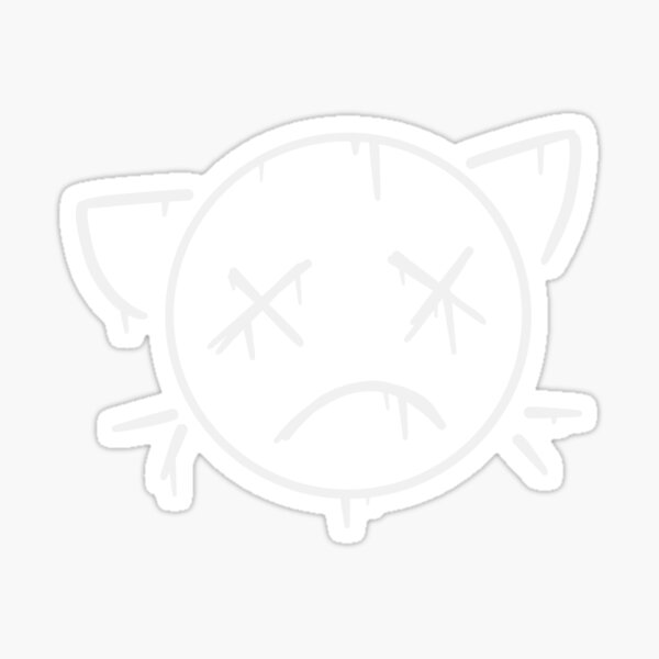 Depressed Cat Sticker