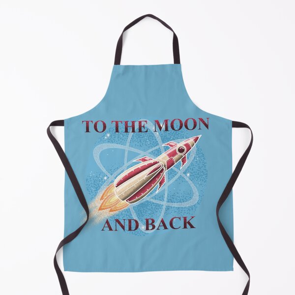 Item preview, Retro rocket, to the moon and back designed and sold by Boybot.