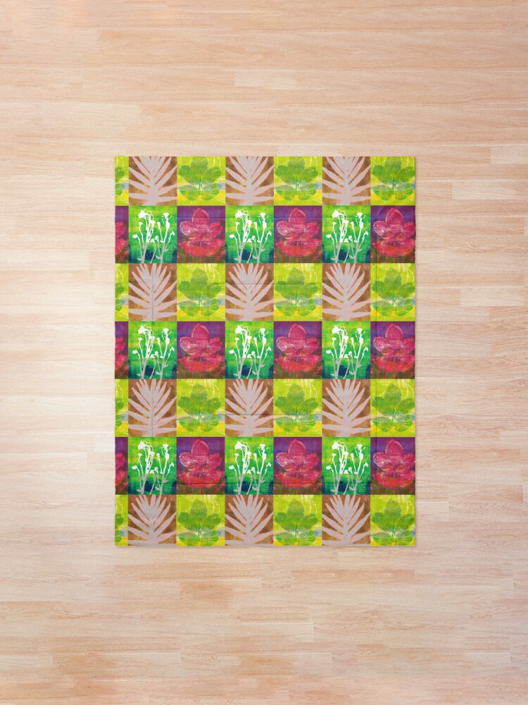 Alternate view of Colorful Nature Comforter