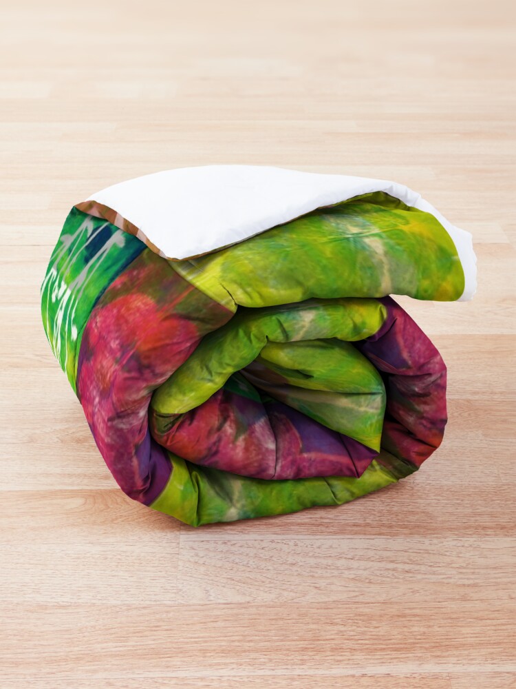 Alternate view of Colorful Nature Comforter