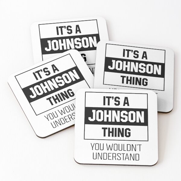 Item preview, It's Johnson Thing - Family Name Gift designed and sold by DiogoCalheiros.