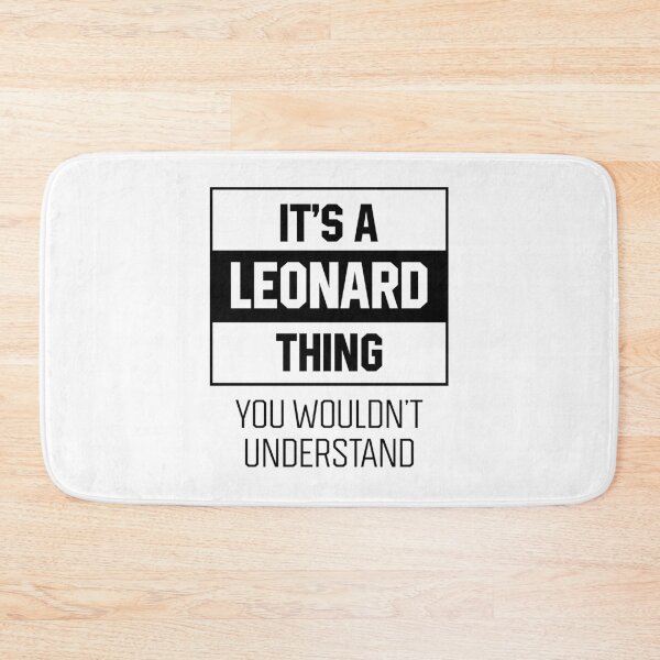 Item preview, It's Leonard Thing - Family Name Gift designed and sold by DiogoCalheiros.