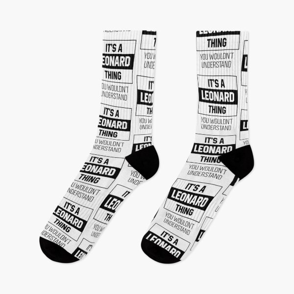 Item preview, It's Leonard Thing - Family Name Gift designed and sold by DiogoCalheiros.