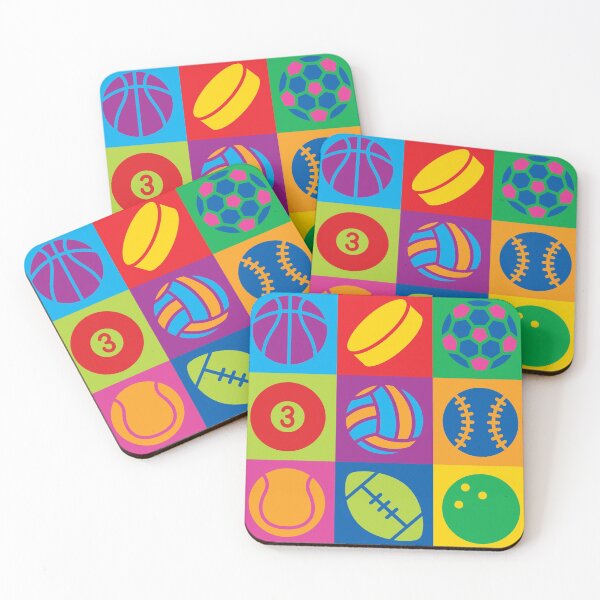Item preview, Pop Art Sports Balls designed and sold by Lisann.