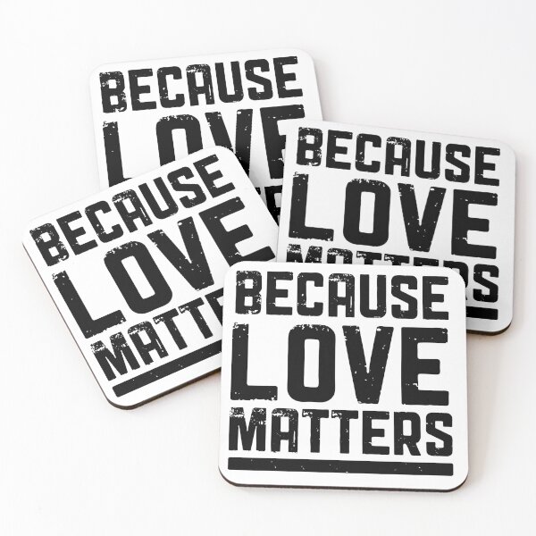 Item preview, BLM Because Love Matters designed and sold by Peter7180.