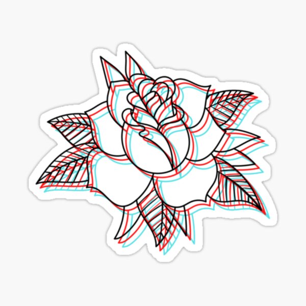 Black 3d Rose Temporary Tattoo For Women Girls Adult Peony Dahlia Flower  Tattoos Sticker Black Flora Glory Geometric Arm Tatoos - Temporary Tattoos  - AliExpress