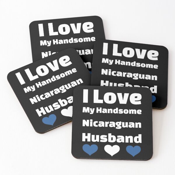 Item preview, I Love My Handsome Nicaraguan Husband - Nicaragua Husband designed and sold by DiceNLDesigns.