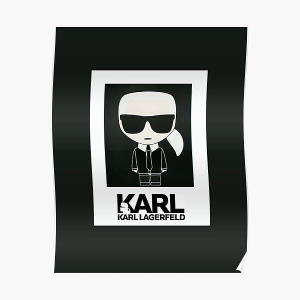 Karl Lagerfeld Poster