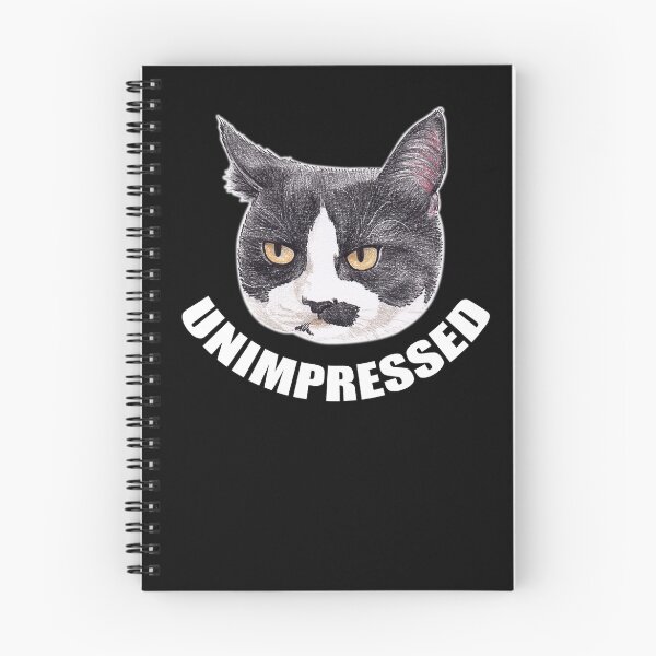 Item preview, Unimpressed Cat designed and sold by ockshirts.