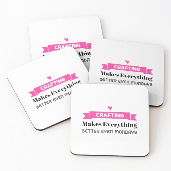 Item preview, Crafting makes everything better even mondays designed and sold by suver.