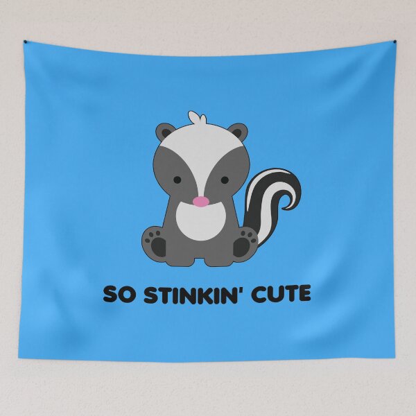 Item preview, So Stinkin' Cute Adorable Skunk designed and sold by StudioTina.