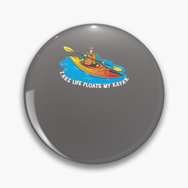 Item preview, Kayaking Lake Life floats my Kayak for Kayaker designed and sold by FalkDania.