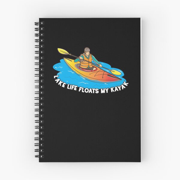 Item preview, Kayaking Lake Life floats my Kayak for Kayaker designed and sold by FalkDania.