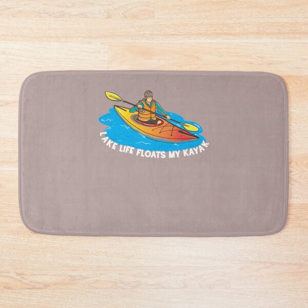 Item preview, Kayaking Lake Life floats my Kayak for Kayaker designed and sold by FalkDania.