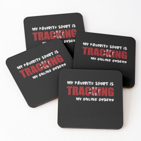 Item preview, my favorite sport is tracking my online orders funny designed and sold by Mandeep68.