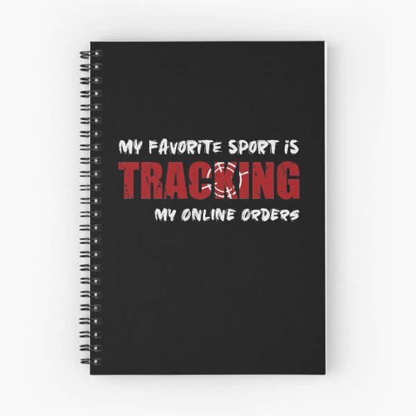 Item preview, my favorite sport is tracking my online orders funny designed and sold by Mandeep68.
