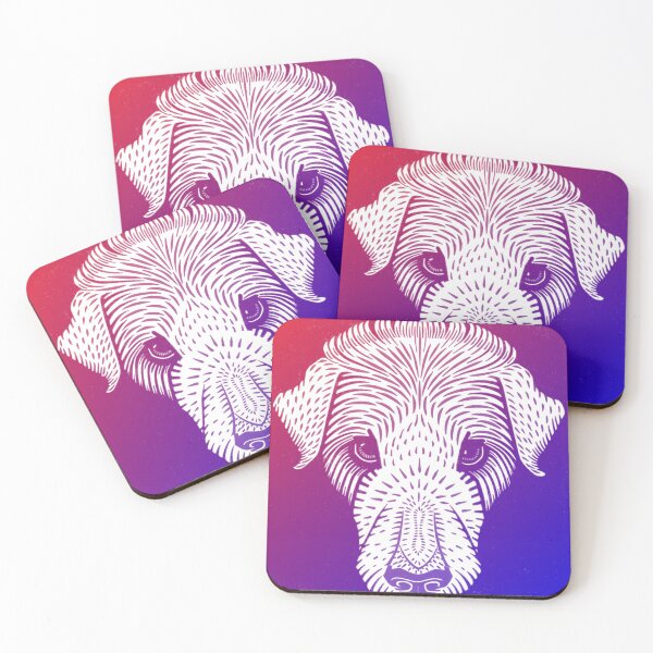 Item preview, dog stencil designed and sold by VelcroFathoms.