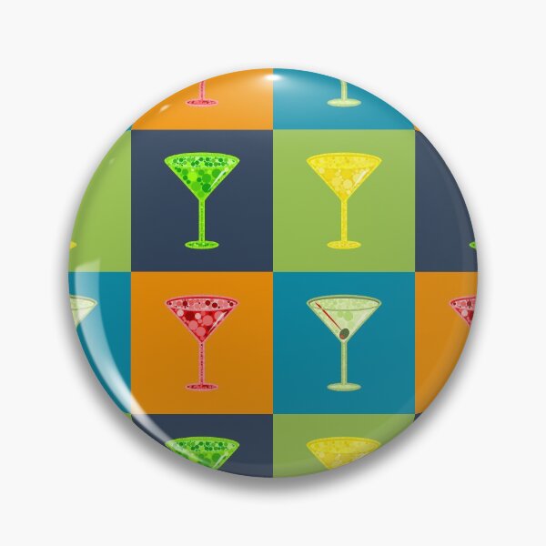 Item preview, Martinis Pattern | Pop Art designed and sold by williamcuccio.