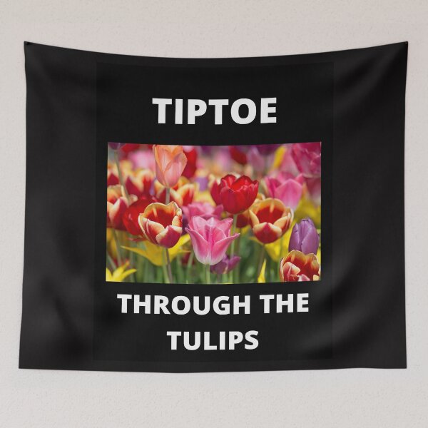 Item preview, TIPTOE THROUGH THE TULIPS designed and sold by BOSSERY.