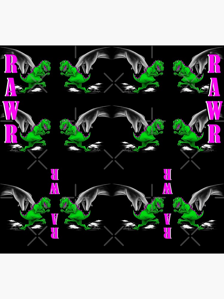 Thumbnail 5 of 5, Socks, RAWR Dinosaur Sock Art designed and sold by snohock.