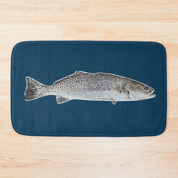 Item preview, Speckled Trout White Alternate Print designed and sold by designsasstultd.