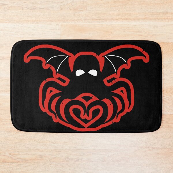 Item preview, Cthulhu Loves You, Black and Red designed and sold by SquishStitches.