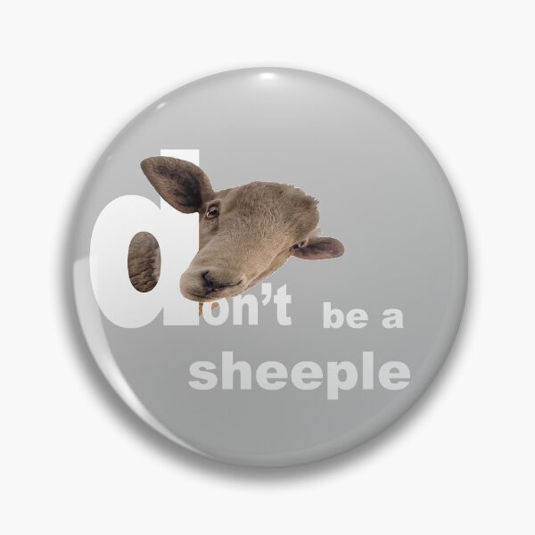 Item preview, Don't be a Sheeple designed and sold by My Photo Shop.