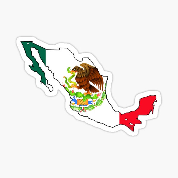 Mexico flag, Mexican Patriotic | Sticker