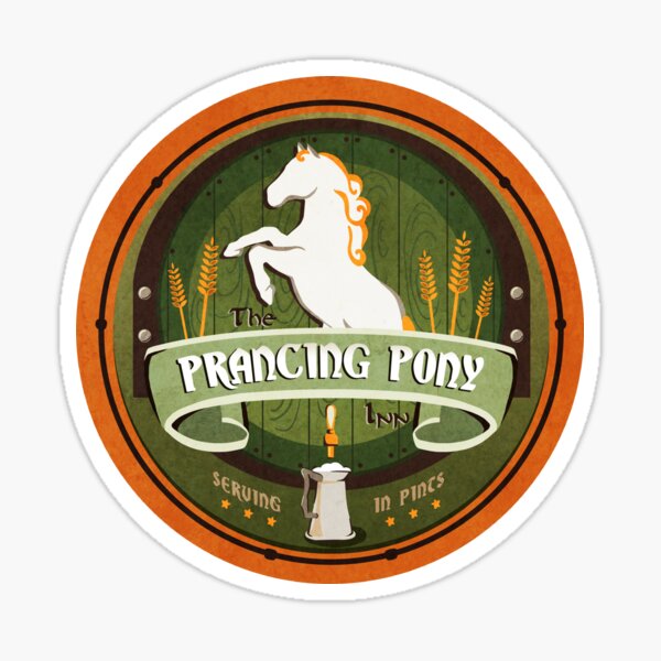 Das tanzende Pony Sticker