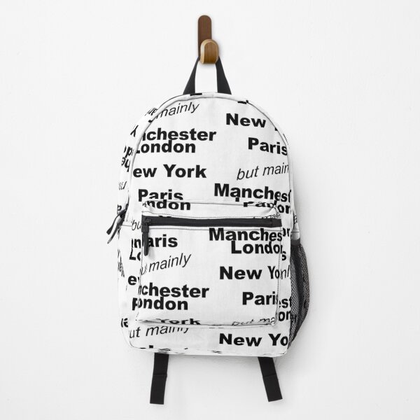 Item preview, London, New York, Paris 'but mainly' Manchester. designed and sold by iconatastic.