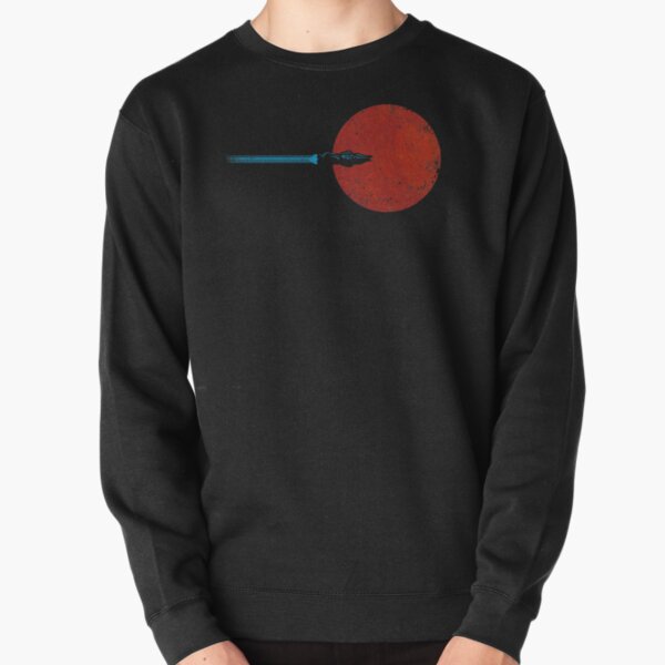 Flight over Mars Pullover Sweatshirt