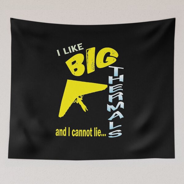 Item preview, I Like Big Thermals and I cannot lie - Hang-glider Graphic and Sticker Pack designed and sold by WilsonCreekArts.