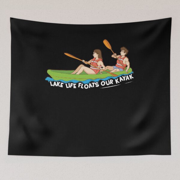 Item preview, Kayaking Lake Life floats my our Kayak for Kayaker designed and sold by FalkDania.