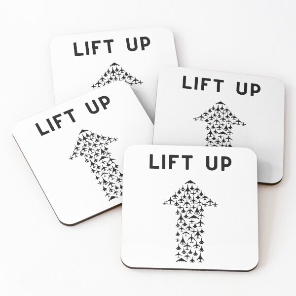 Item preview, Black - Lift Up Airplanes Arrow designed and sold by AeroAstro.