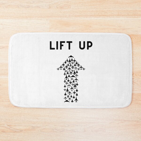 Item preview, Black - Lift Up Airplanes Arrow designed and sold by AeroAstro.