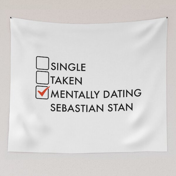 Item preview, Mentally dating Sebastian Stan designed and sold by PG Illustration.