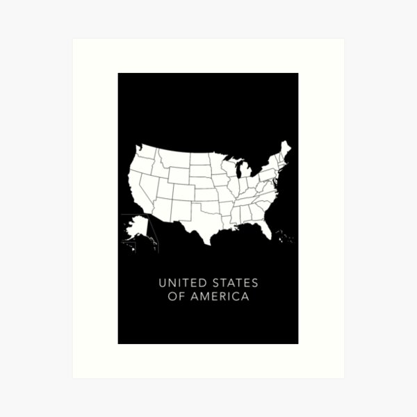 Item preview, Map of the USA designed and sold by By-Danni-Marie.