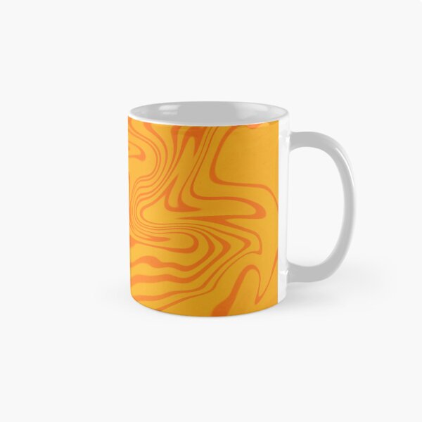 Item preview, Orange trippy pattern designed and sold by BeautyMountains.