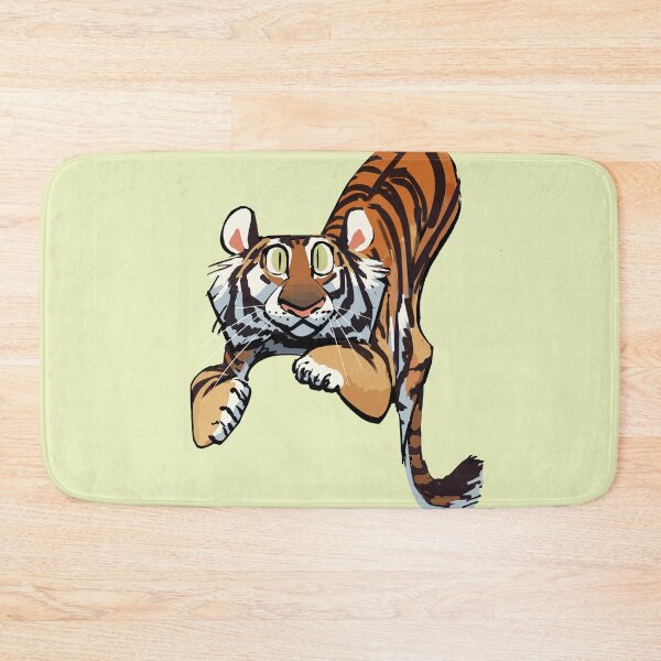 Item preview, Cute Tiger Cartoon Drawing designed and sold by Emo Barkz.