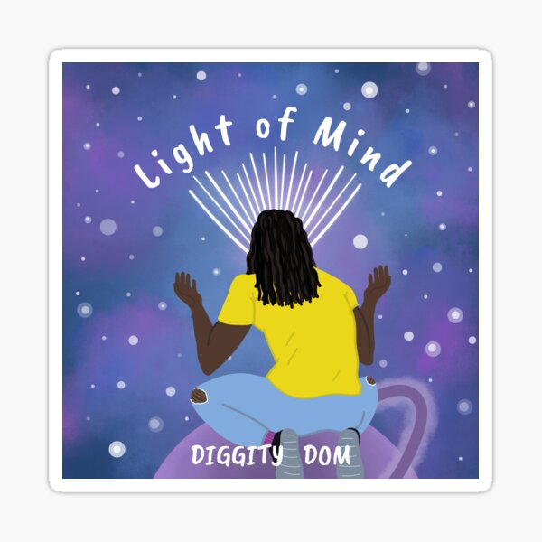 Light of Mind by Diggity Dom Sticker