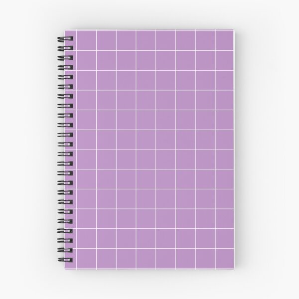 Item preview, Windowpane Check Grid (white/lilac) designed and sold by Design Minds Boutique.