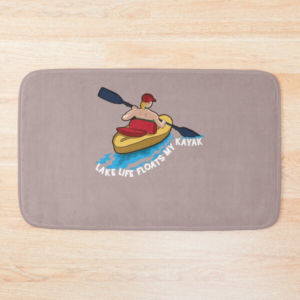Item preview, Kayaking Lake Life floats my Kayak for Kayaker designed and sold by FalkDania.
