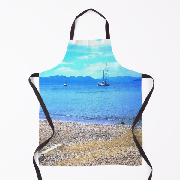 Item preview, Greece island sail boats  designed and sold by AJPaint.