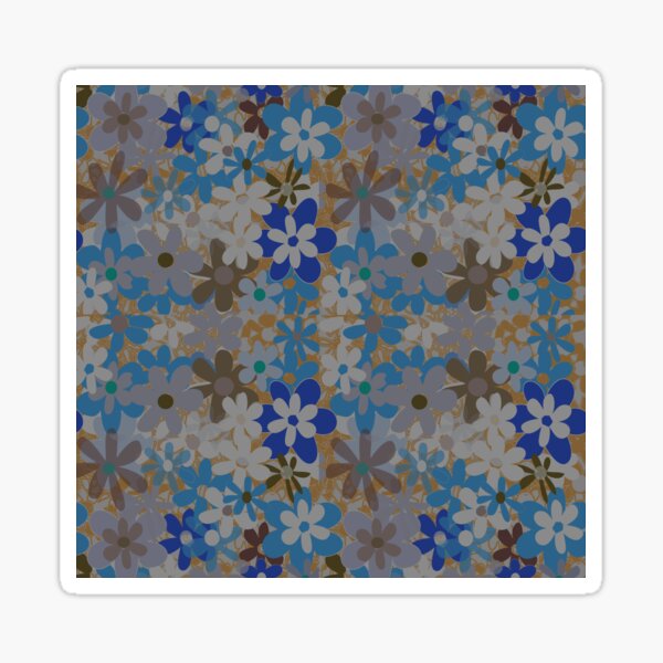 FLOWERS, FLOWERS, FLOWERS, Sticker