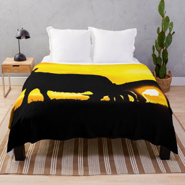 Item preview, Sunset Behind Sheep and Lambs designed and sold by LluniauDafyddEm.