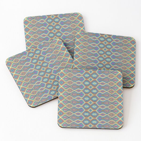 Item preview, ondas psicodélicas abstractas designed and sold by chambergambit.