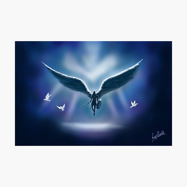 Archangel Michael Photographic Print