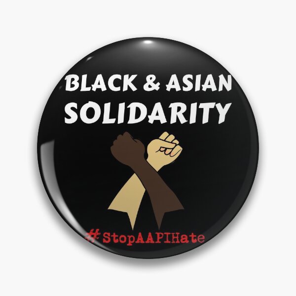 Item preview, Black and asian solidarity #stopaapihate designed and sold by Try-It.
